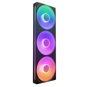 NZXT F360 RGB Core Black 3 팬 탑재 360mm 싱글 프레임 RGB 팬 RF-U36HF-B1 FN2266