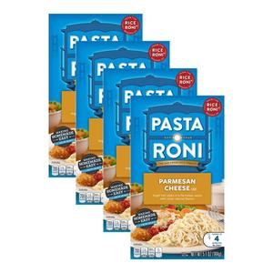  [해외직구] Pasta Roni 파스타로니 파마산 치즈 엔젤 헤어 파스타 면 144g 4팩