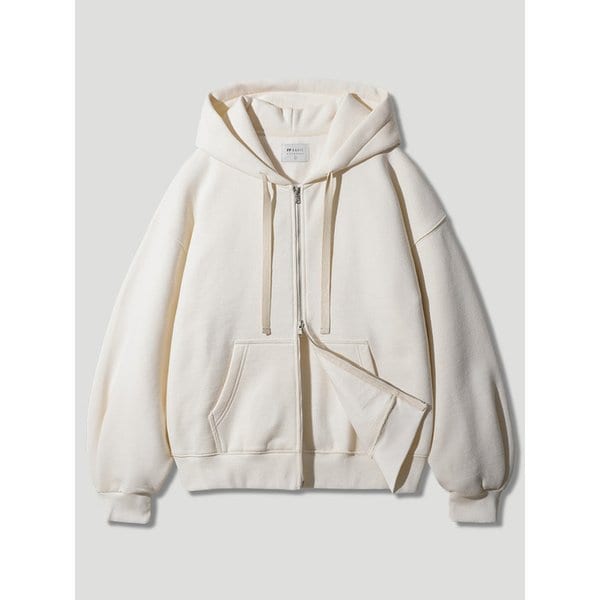 유스풀 멜로우 후드 집업 크림 SJHD1539