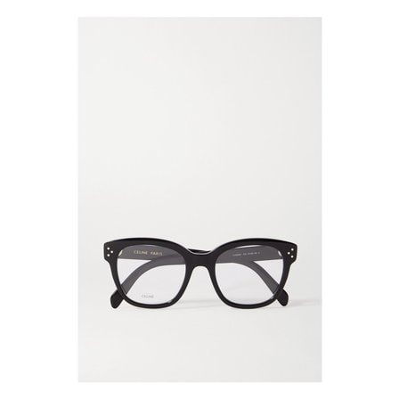 셀린느 Oversized Square-frame Acetate Optical Glasses 블랙 4394988609256609