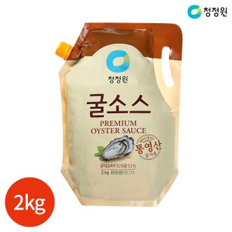  청정원 굴소스 2kg x 6봉