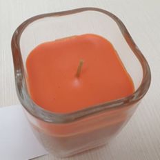 분위기양초 오렌지향 아로마컵초 7.5x7cm 냄새좋은향초 미니향초 향기로운향초 티캔들