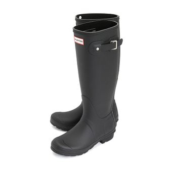 헌터 [부산점] 스크래치 오리지널 톨 여성 레인부츠 WFT1000RMA BLK