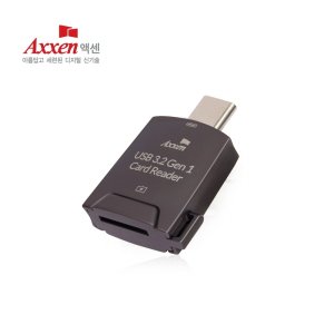  Axxen CRD30 USB 3.2 Gen 1 MSD카드 리더기