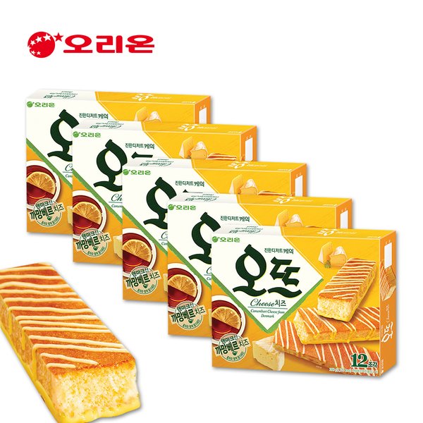 오리온 오뜨 치즈12개입 (288g) x 5팩 / 치즈케익 디저트 - SSG.COM