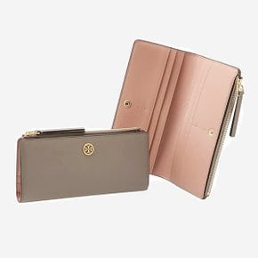 Robinson Zip Slim Wallet GrayHeron 87161 082 토리버치 로빈슨 지퍼 슬림 지갑