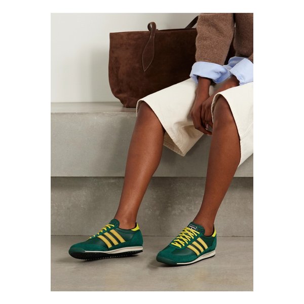 Sl 72 Og 스웨이드 가죽 스니커즈 다크 그린 46376663162987879