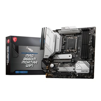  MSI MAG B660M MORTAR WIFI 메인보드 Micro-ATX [Intel B660 칩셋 탑재] 12세대 CPU(LGA1700)