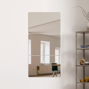 아트박스/위드마켓 벽에 붙이는 안전 아크릴 거울 3p 20x30cm 벽거울