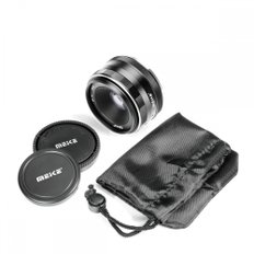 메이케Meike 25mm F1.8 소니용 대구경 광각 렌즈 매뉴얼 포커스 렌즈 미러리스 E 마운트 카메라