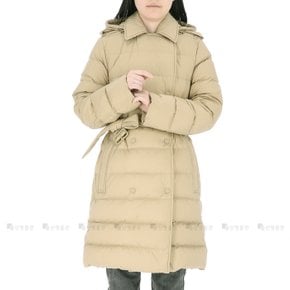 [부산점] 구스다운 8113175 W KENT 버버리 켄트 여성 벨티드 패딩자켓 점퍼 코트