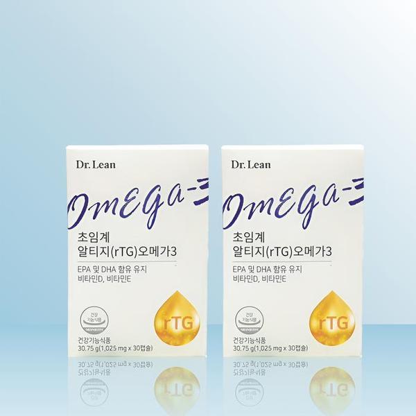 닥터린 초임계 알티지 오메가3 1025mg x 30캡슐 x 2개 / iuy (S35371535)