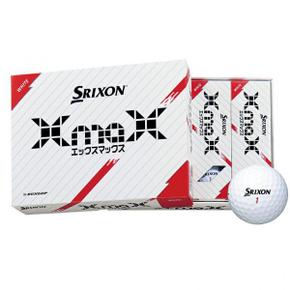 5775118 SRIXON-XMAX-WH-12P 던롭 슬릭슨 XmaX(엑스맥스) 골프공 1 다스 12개 TA3468627