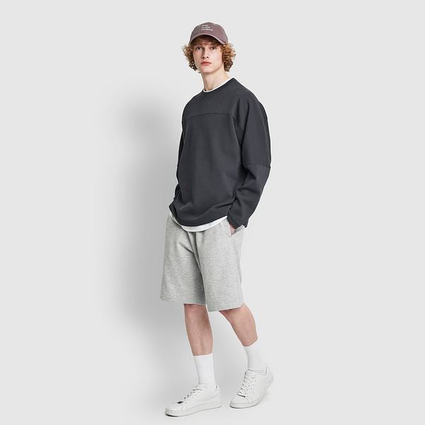 남 스웨트 하프 팬츠 J126201049083