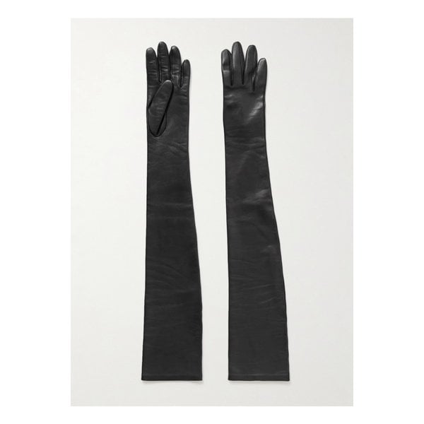 케이트 레모 로고 가죽 장갑 블랙 46376663162888160