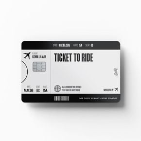 Ticket to ride 카드커버 스티커