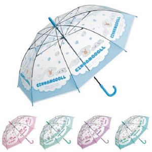 텐바이텐 일본 수입 모모 산리오 비닐 수동 장우산 60cm 후뉴마루