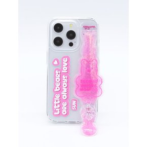 SUN CASE TUBE BEAR PINK