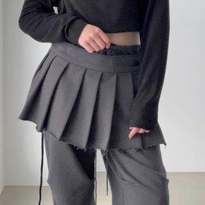 랩플리츠 스커트