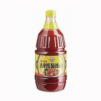 제이큐 스테이크소스 소스류 가공식품 스위트 칠리 소스 오뚜기 2.1kg