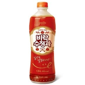 비락 수정과 1.5L 식혜 전통음료 사우나