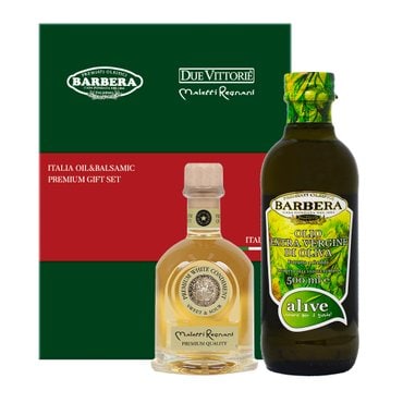 신세계 가공 바르베라 얼라이브 올리브오일 500ml & 말레띠레냐니 콘디멘토 화이트PQ 250ml 세트