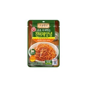 오뚜기 오늘의밥상 바로 무쳐먹는 진미채양념 100g x 20개