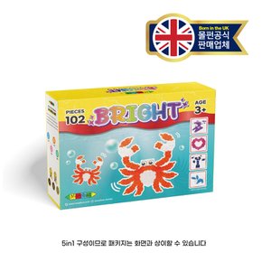 5in1 브라이트 오렌지 (3세+) 단품 STEM 과학교구 블록 블럭