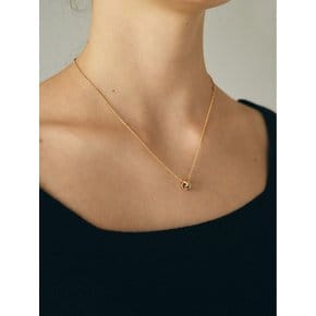 Twist infinite necklace - gold