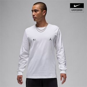 나이키 맨즈 조던 긴팔 탑 NIKE FZ1934-100