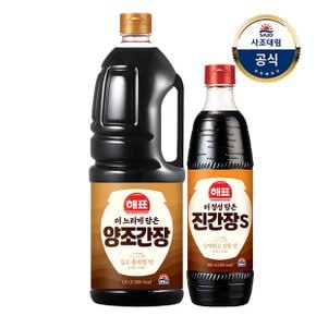 [사조대림] 더느리게담은 양조간장 1.8L x1 +진간장S 840ml x1