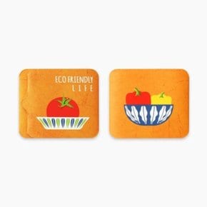 [북프렌즈] 스티키 마그네틱 북라인마커 Eco friendly life - 일주일에 하루 채식하기