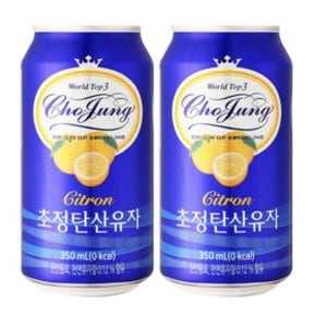 일화 초정탄산수 유자 350ml 24캔