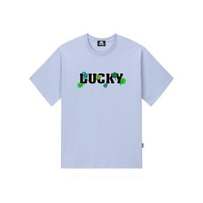 LUCKY CLOVER T-SHIRTS - PURPLE