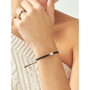 Rhombus Knot Silver Bracelet Ib247 [Silver]