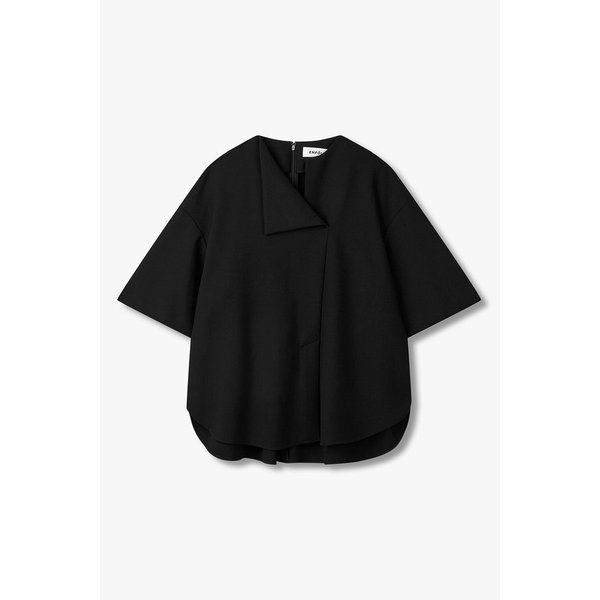 라운디드 헴 스트레치 풀오버 EN15106011000