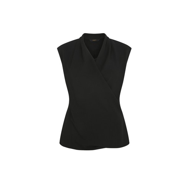 [파주점] 드레이프 브이넥 랩 블라우스 JSRB0BL161