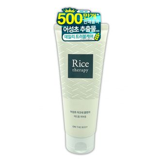 엄지척 온더바디 라이스 어성초 폼클렌저 150ml - O