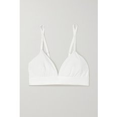 Stretch-tencel Lyocell Soft-cup Triangle Bra 화이트