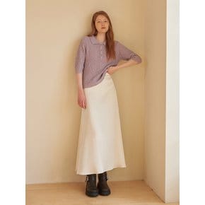 Setin Long Skirt Ivory