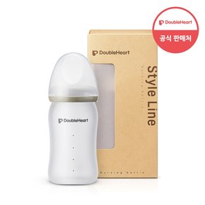 실리콘 코팅 노꼭지 유리젖병 160ml+베베숲물티슈+베이비로션20mlx2개 증정