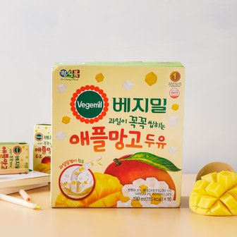  [베지밀] 애플 망고 두유 190ml16입