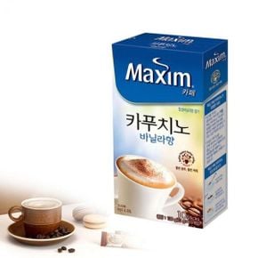 동서 믹스커피 카푸치노 바닐라 10T 12개 맥심커피믹스 커피믹스 카