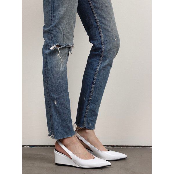 Eton wedge slingback_white