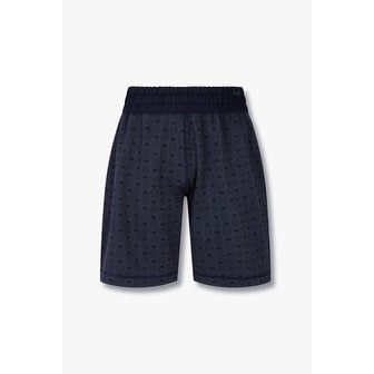 EMPORIO ARMANI 남성 이글 자카드 라운지 버뮤다 쇼츠 0815331008000