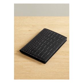 스마이슨 마라 크로커다일 이펙트 가죽 여권 홀더 브라운 46376663162874294