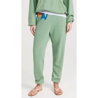 이스퀘어 4964428 Aviator Nation Logo Stitch Sweatpants