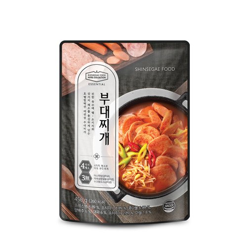 호텔컬렉션 에센셜 부대찌개 450g*4팩