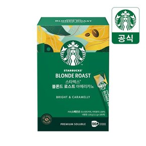 스타벅스 아메리카노 스틱커피 3종 100입