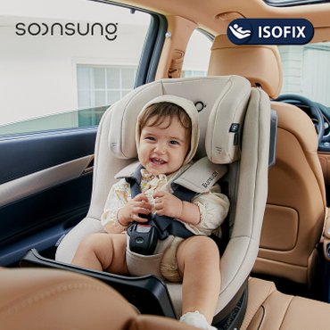 순성 핀 뉴블랙 회전형 카시트 ISOFIX 색상선택 / 선쉐이드+쿨시트